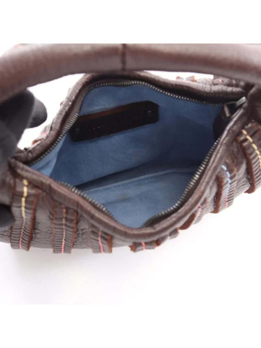 Bottega Veneta Handbag Brown Multi Leather Mini Hobo